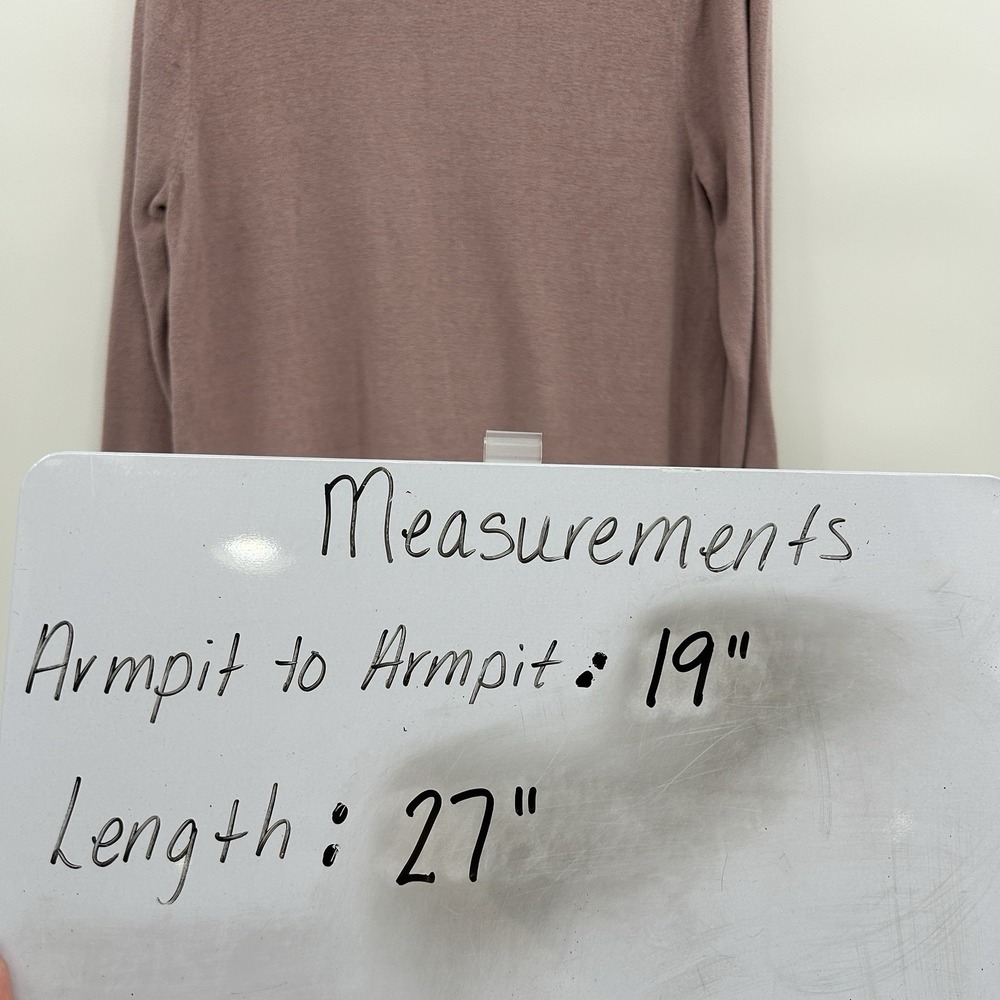 Barefoot Dreams Cozychic Ultralite Cowl Neck Tunic Sweater Size Med Pink‎ Lounge - Picture 9 of 9